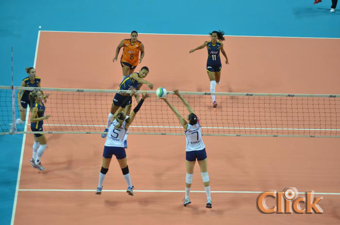 jogo do Volei Amil x São Caetano