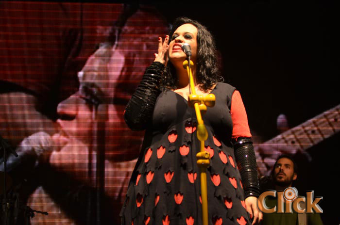 Tulipa Ruiz faz show no Parque D.Pedro Shopping