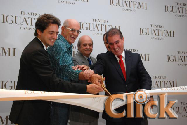 Solenidade de inauguração do Teatro Iguatemi Campinas