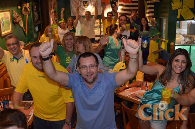 Jogo Brasil x Croácia no Joe & Leo’s