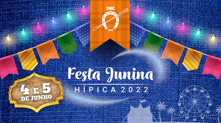 Arraial Junina Hípica 2022 contará com shows, circo, festival gastronômico das barracas e muito mais!